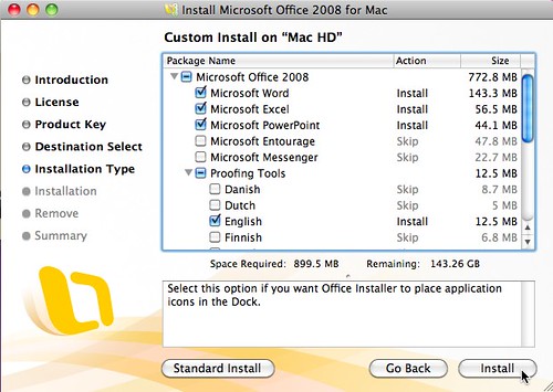Install office for mac